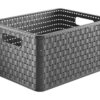 ROTHO Úložný box COUNTRY 6 l, antracit