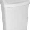 Odpadkový koš SWING 50L – bílý