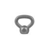 Gorilla Sports Kettlebell činka, litina, šedá 2 kg