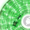 LED světelný kabel, 240 diod, 10 m, zelený