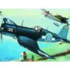 Model F4U-1 Corsair 14,1×17,3cm v krabici 25×14,5×4,5cm