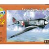 Model Lavočkin La-5FN 1:72 13,6x12cm v krabici 25×14,5cm