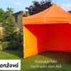 TRADGARD Zahradní párty stan PROFI STEEL 3 x 6 m, oranžový