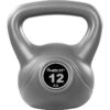 Movit Kettlebell činka, 12 kg, šedá/černá