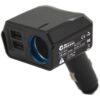 Adaptér pevný 12V + 2x USB 2400mA SELECT