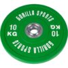 Gorilla Sports Zátěžový kotouč, pogumovaný, 10 KG