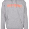Gorilla Sports Mikina s kapucí, šedo/oranžová 2XL