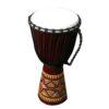 Africký buben Djembe, 70 x 28 cm, ručně řezaný