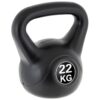 MAXXIVA Kettlebell činka, černá, 22 kg