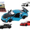 Auto Kinsmart Porsche 911 GT2 RS, 13 cm, kov/plast