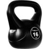 MOVIT Kettlebell činka, 16 kg, černá