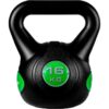 MOVIT Kettlebell činka – 16 kg, černá/zelená