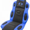 Potah sedadla Race – univerzální, černo/modrý