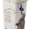 Kontejner na krmivo CODY, 25 L, CAT WITH JOY, plast