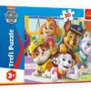 Puzzle Tlapková patrola vždy včas/Paw Patrol 27x20cm 30 dílků v krabičce 21x14x4cm