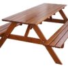 Zahradní dřevěný set PIKNIK 180 cm, lakovaný