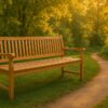 Zahradní lavice teak 180cm 3místná, prémiové natur provedení