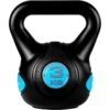 MOVIT Kettlebell činka – 3 kg, černá/sv. modrá