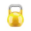 Gorilla Sports Soutěžní kettlebell, žlutý, 16 kg