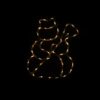 Vánoční LED dekorace do okna – SNĚHULÁK – 40 cm