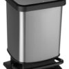 ROTHO Odpadkový koš PASO 20 l, karbon