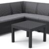 CLAIRE 5 SEAT CORNER set, grafit