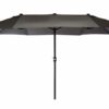 Velký XXL slunečník 4,5 m – antracit