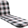 SCALA Polstrování na lehátko, kostka, šedá