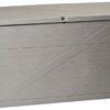 WOOD zahradní plastový úložný box 420 L, světle šedá