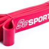 ScSPORTS odporová guma 4,5 cm, tm. růžová