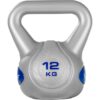 MOVIT Kettlebell činka 12 kg, tm. modrá