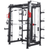 Gorilla Sports Multifunkční kladková věž, 219 cm,  černá