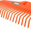 Plastové hrábě vějířovité 23 zubů, 43 cm