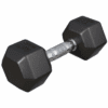 Gorilla Sports Šestihranná pogumovaná činka, 8 kg