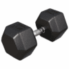 Gorilla Sports Šestihranná pogumovaná činka, 30 kg