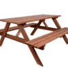 Záhradný set PIKNIK z borovice a gaštanu, 200CM